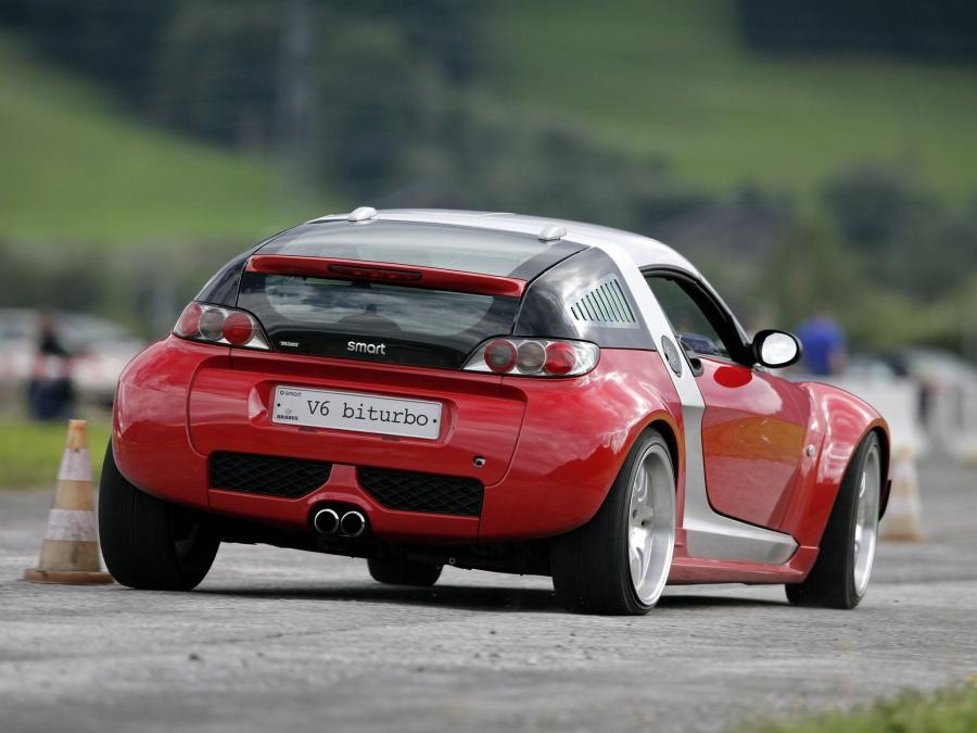  Smart Roadster Coupe V6 BiTurbo by Brabus 2003 года  (фото 18 из 18)